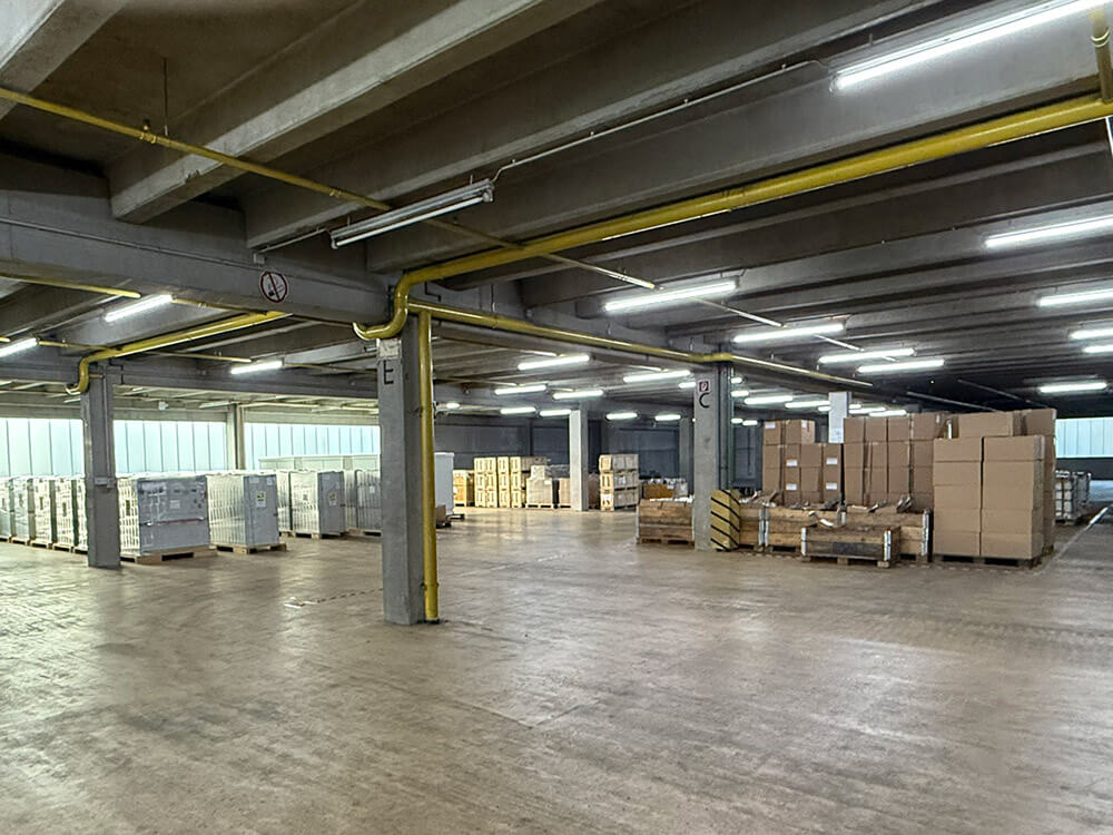 Sichere Lagerung technischer Komponenten