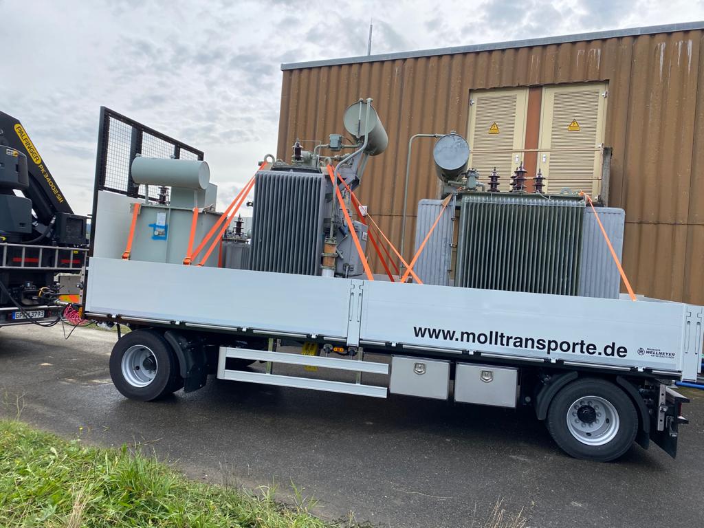 Rückbau und Verwertung einer Kompensationseinheit im 110-kV-Umspannwerk Isny